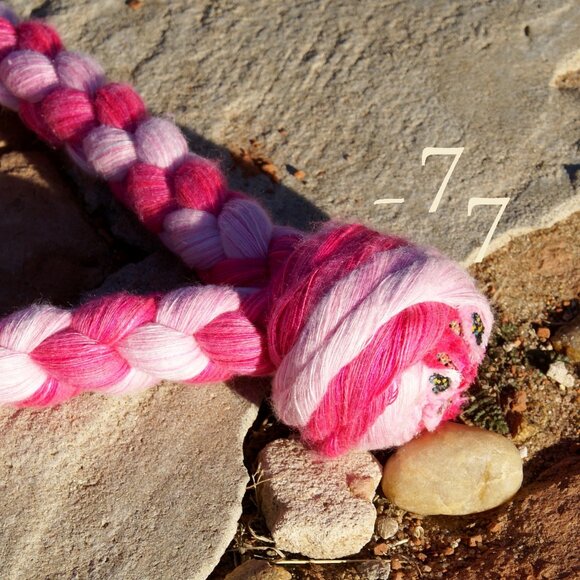 Colorful Soft Cotton Rope 4-Plait Braided Bosal for Loping/Breaking Hackamore - Picture 2 of 2